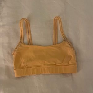 Orange lululemon Sports Bra Size 2